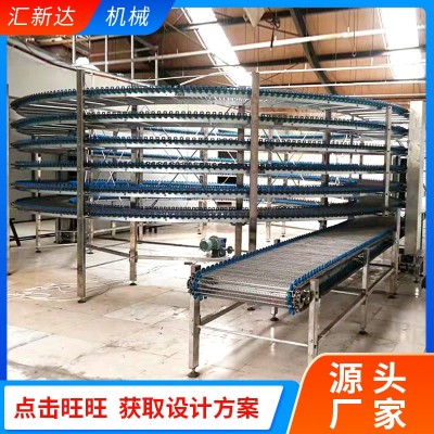 螺旋速凍輸送機(jī)食品面包加工晾干不銹鋼輸送塔食品海鮮速凍螺旋塔