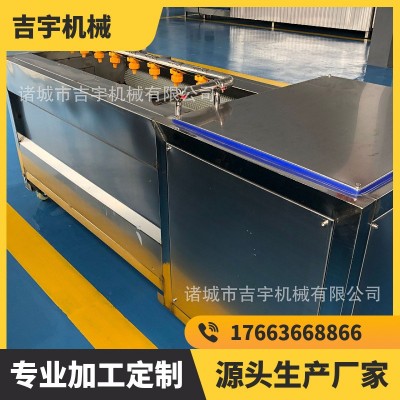 蓮藕紅薯土豆連續(xù)去皮清洗機 大姜山芋黨參高壓噴淋清洗去泥沙機