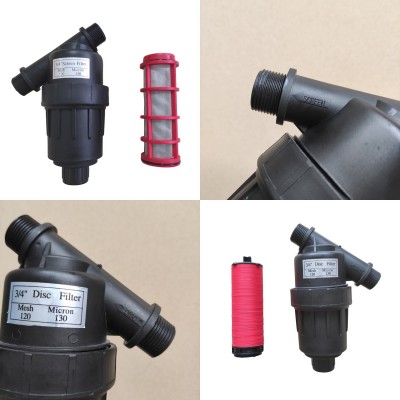 6分1寸小型農(nóng)用網(wǎng)式疊片過濾器園林灌溉滴灌微噴灌塑料過濾系統(tǒng)