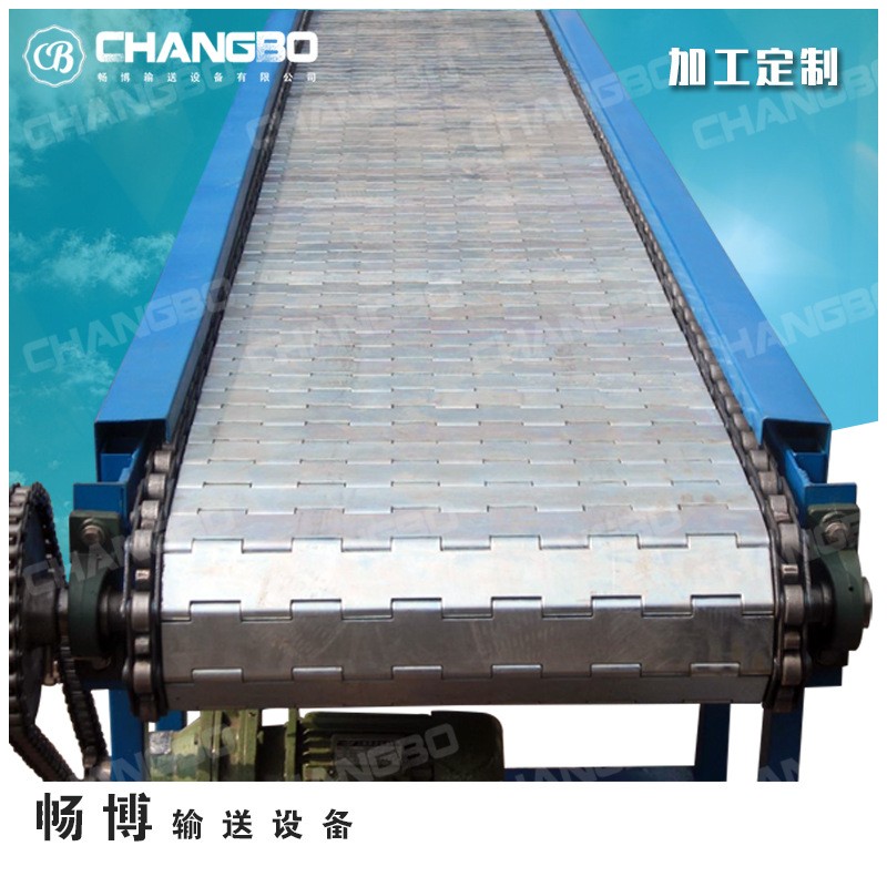 304不銹鋼網(wǎng)帶輸送機(jī) 食品傳送帶轉(zhuǎn)彎機(jī)械 工業(yè)物料鏈板輸送機(jī)