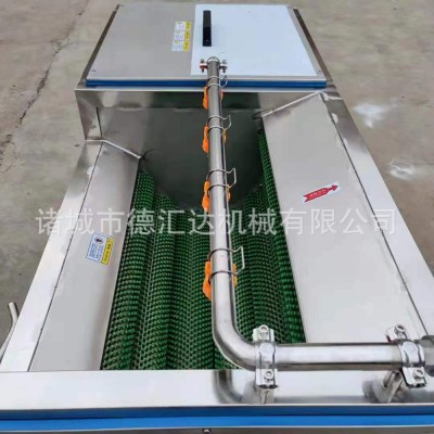 U型毛輥清洗機(jī) 豬頭豬蹄清洗機(jī) 毛輥清洗去皮機(jī) 九輥毛刷清洗機(jī)
