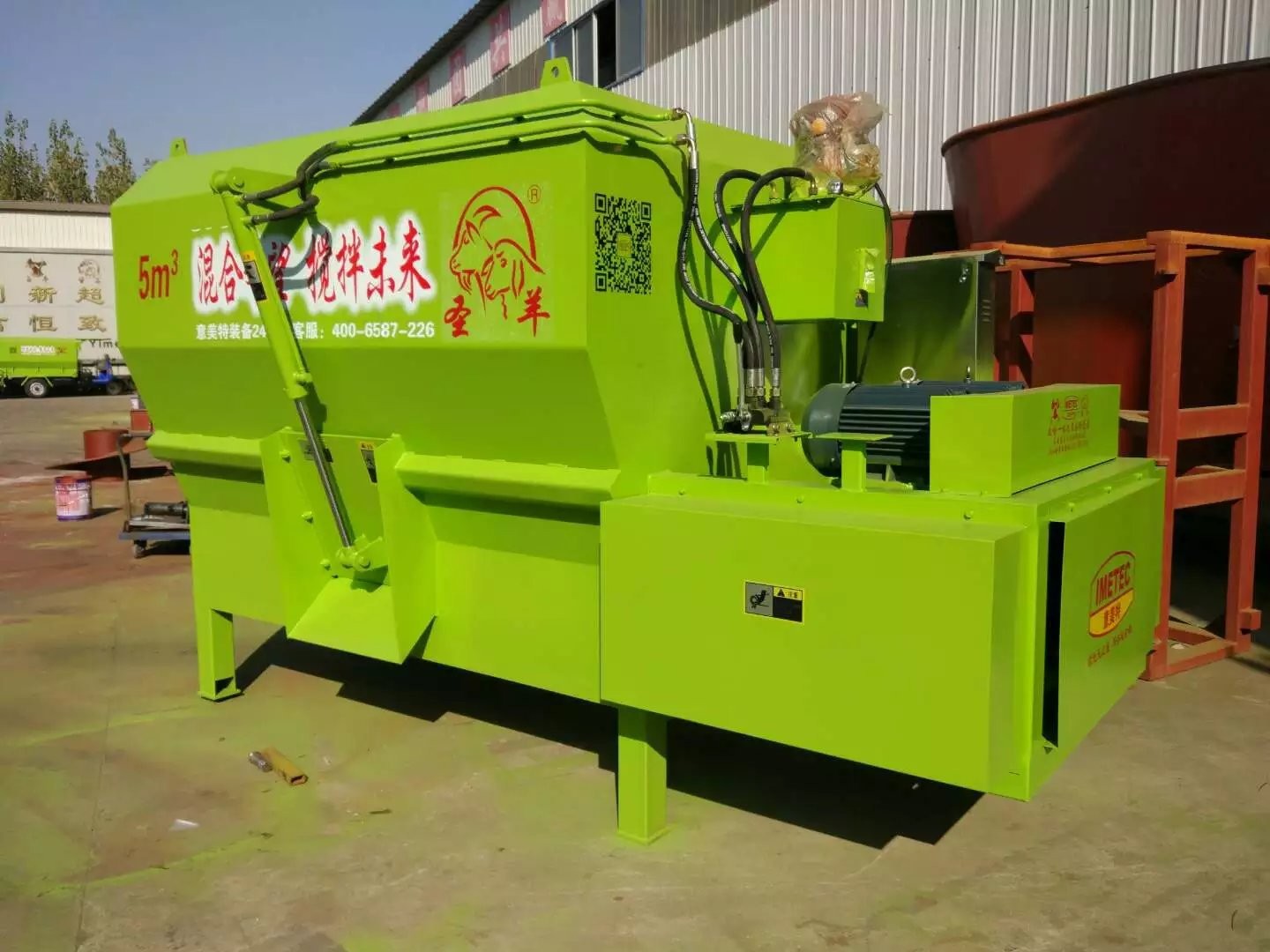 新疆直銷臥式TMR飼料攪拌機 5-13立方可定制 歡迎選購