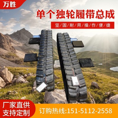 廠家供應(yīng)單個(gè)獨(dú)輪履帶總成農(nóng)用機(jī)械配件獨(dú)輪液壓履帶總成