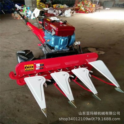 18馬力柴油型 割曬機(jī) 車頭前置玉米收割機(jī) 農(nóng)用牧草放片機(jī)亞瑪頓