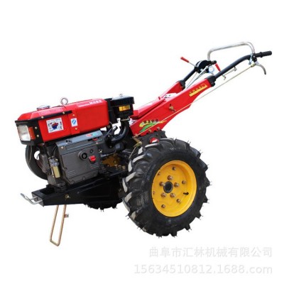 山地手扶打地機(jī) 8馬力柴油趟地機(jī) 自走式開溝犁地機(jī)價格