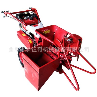 熱銷單行玉米收獲機(jī) 小型家用掰苞米機(jī) 手扶前置玉米收獲機(jī)