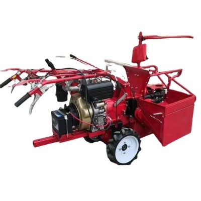 農(nóng)作物玉米收割機 新款小型家用苞米收割機 扒皮秸稈粉碎一體機