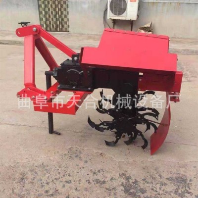 天合定制農(nóng)用果園施肥開溝機深度30公分開溝回填四輪耕地機