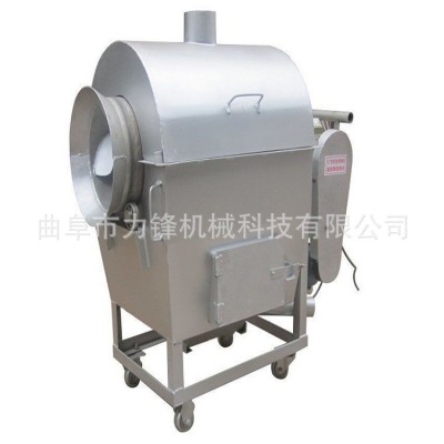 滾筒板栗炒料機價格 多功能瓜子炒料機 燃氣電加熱菜籽炒貨機廠家