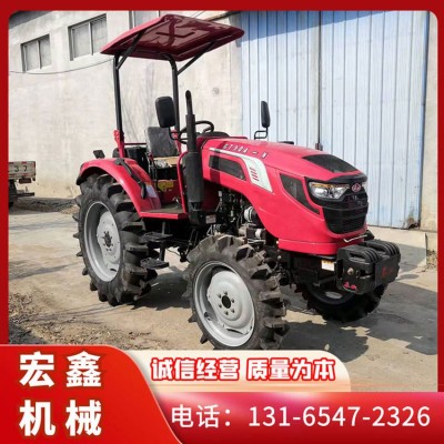 宏鑫2022新款現(xiàn)貨四缸大馬力國三電噴四缸拖拉機 904泰山耕地機