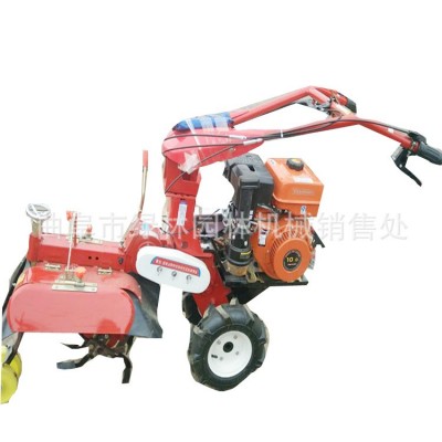 新型多功能微耕機(jī)小型田園管理機(jī) 農(nóng)用開溝微耕機(jī) 耕地翻土機(jī)