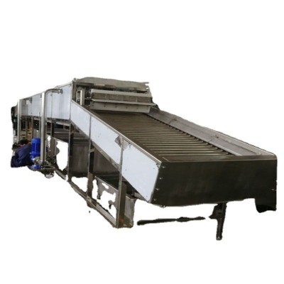 水果滾杠高壓噴淋清潔機紅薯馬鈴薯毛刷清洗機鮮玉米毛輥清洗設(shè)備