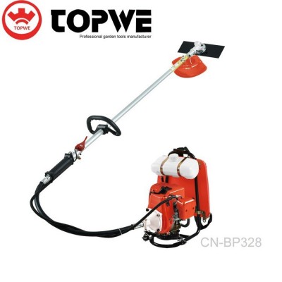 園林工具328背負(fù)式割草機(jī)汽油機(jī)二沖程割灌機(jī)家用廠家貨源