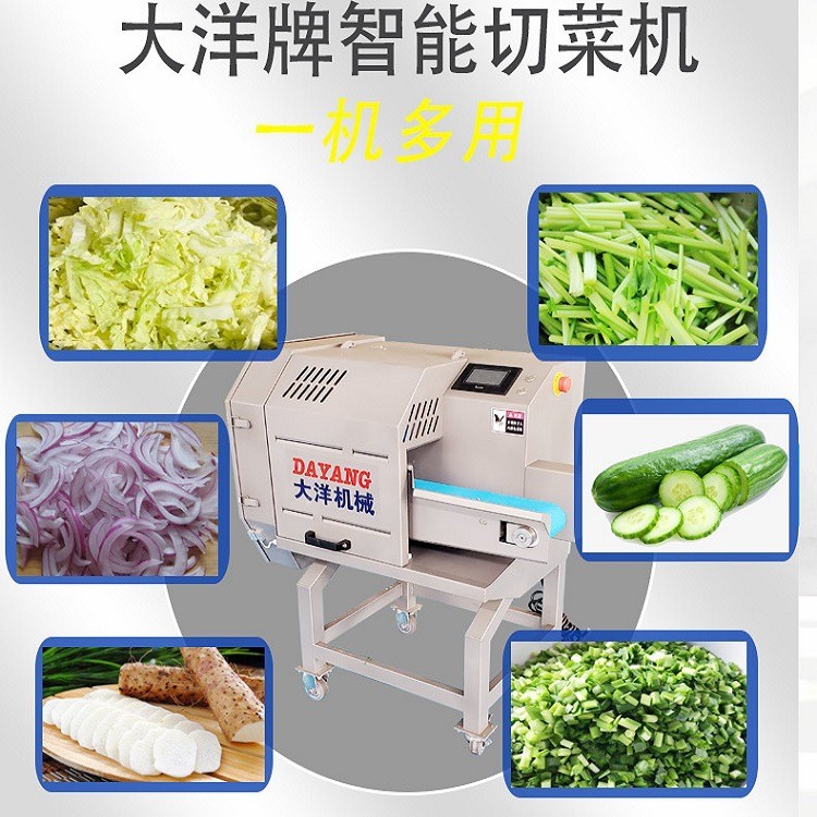 智能切菜機(jī) 帶調(diào)速型山藥切片設(shè)備尺寸可調(diào) 切蔥段機(jī)器