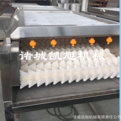 廠家商用土豆脫皮機(jī) 芋頭土豆蘿卜脫皮機(jī) 毛刷毛輥清洗脫皮機(jī)