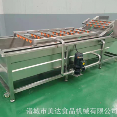 高壓噴淋式氣泡清洗機 商用不銹鋼果蔬清洗機 蘋果枸杞清洗機