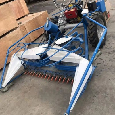 水稻小麥收割機 柴油小型松土節(jié)能割曬機 收割機廠家供應