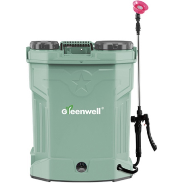 新款16L農(nóng)用電動噴霧器背負(fù)式高壓噴霧器打藥機鉛酸鋰電噴霧器