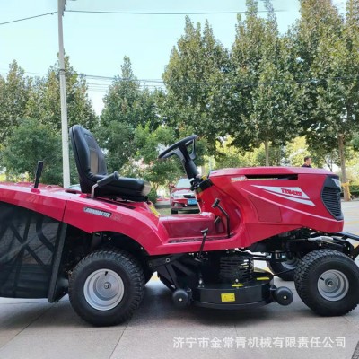 座駕式割草機(jī)球場(chǎng)駕駛草坪修剪機(jī)30寸50寸汽油坐騎式草坪車剪草機(jī)