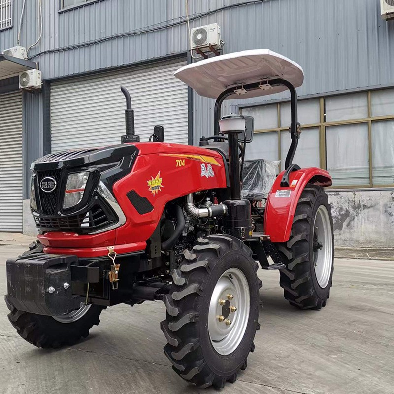 國四704四輪拖拉機 東方紅80馬力旋耕犁地拖拉機 504/704拖拉機