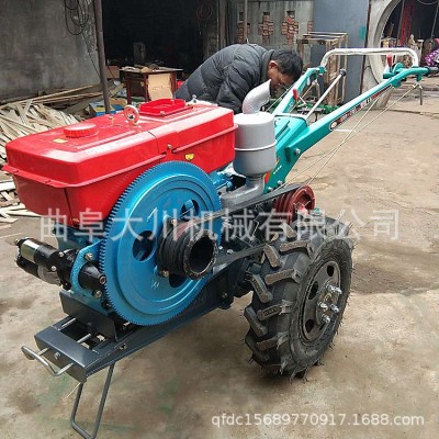 手扶拖拉機(jī)價(jià)格 18馬力柴油手扶拖拉機(jī) 手扶水田打田機(jī)