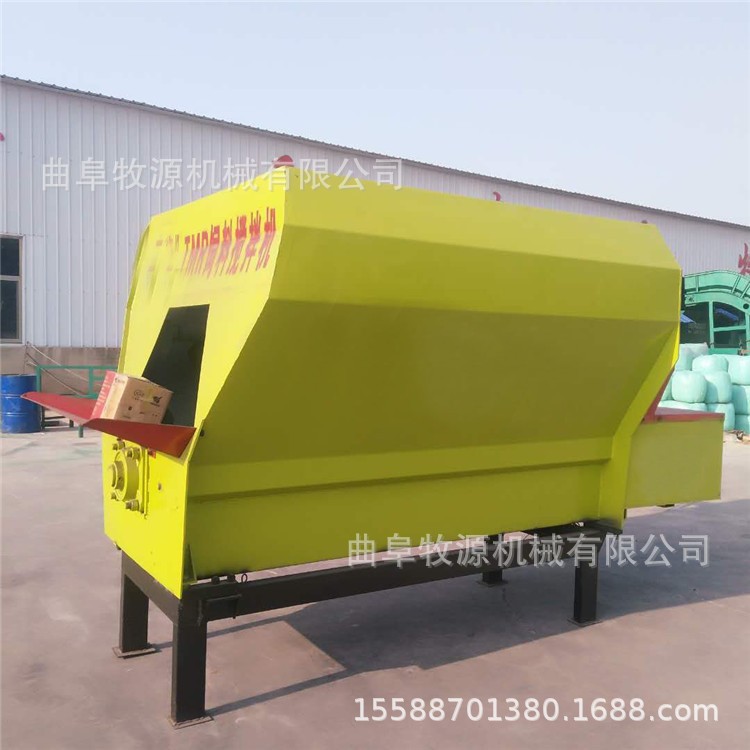 全日糧飼料混合機(jī)廠家 甘肅大型飼料粉碎攪拌一體機(jī)價格