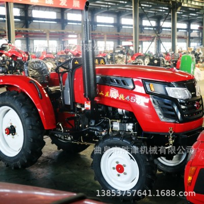 中國洛陽四驅拖拉機 國三四驅拖拉機現(xiàn)貨 旋耕犁地50四輪拖拉機