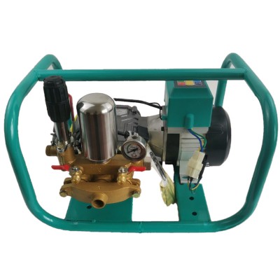 48V/60V農(nóng)用三缸柱塞泵園林高壓電動(dòng)三輪車專用打藥泵遙控噴霧機(jī)