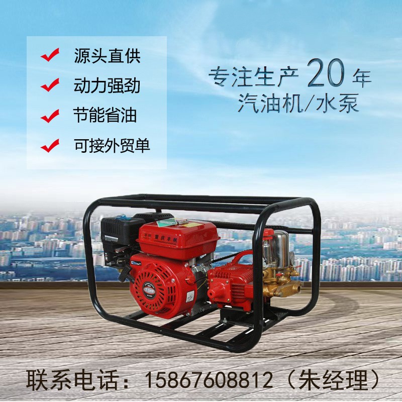 26型噴霧器 30型果園打藥機 170F汽油機打藥機柱塞泵農(nóng)業(yè)機械藥泵