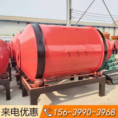 廠家熱銷 臥式干濕牧草飼料混合機牛羊養(yǎng)殖拌料機滾筒式攪拌機