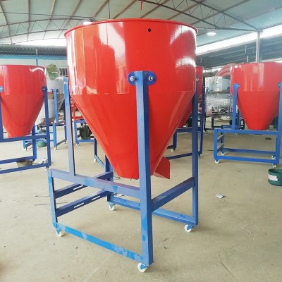 立式不銹鋼飼料混合機 玉米拌種機 220V養(yǎng)殖飼料粉末攪拌機