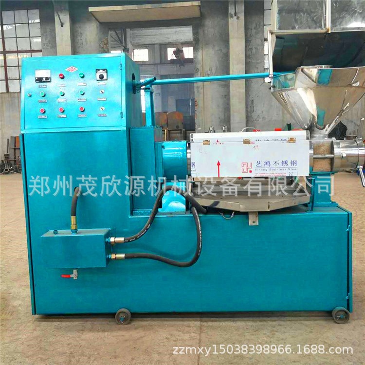 全自動花生螺旋榨油機(jī) 菜籽油榨油機(jī)廠家 新型商用多功能榨油機(jī)