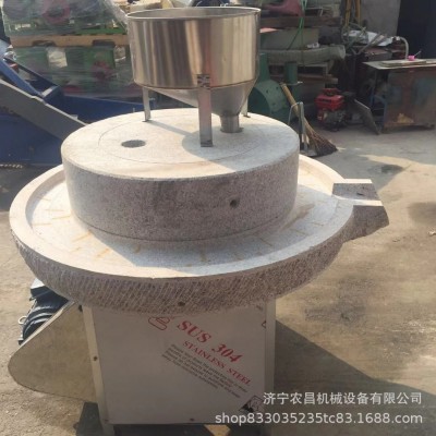 1米電動(dòng)豆?jié){石磨視頻 制作腸粉米粉磨漿石磨 電動(dòng)面粉石磨生產(chǎn)廠