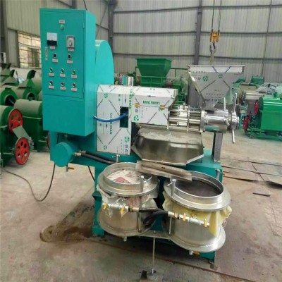 自動(dòng)大豆榨油機(jī) 螺旋花生榨油機(jī) 茶籽榨油生產(chǎn)線占地面積小