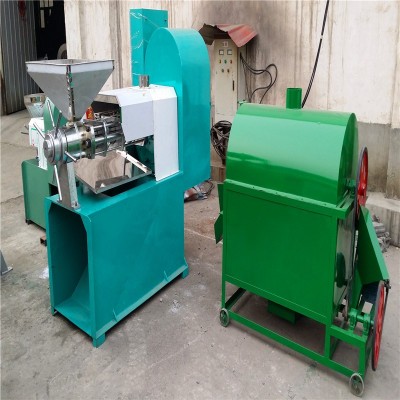 廠家直供的螺旋榨油機(jī)多少錢一臺(tái) 新型125榨油機(jī) 菜籽螺旋榨油機(jī)