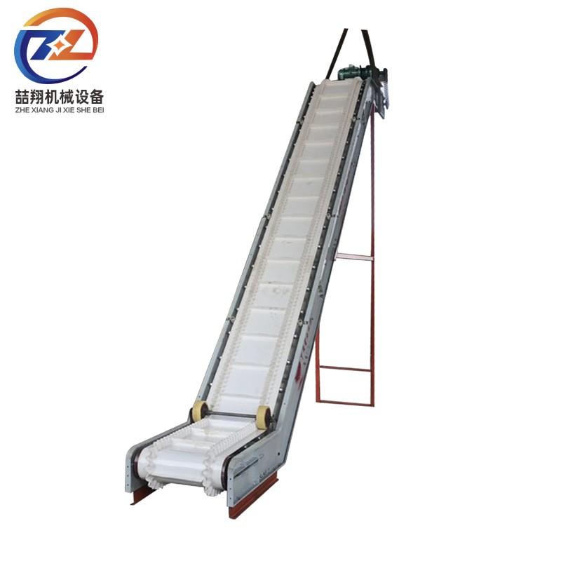 Z型裙帶提上料輸送機(jī) 東承斜坡上料機(jī)擋板皮帶輸送機(jī)