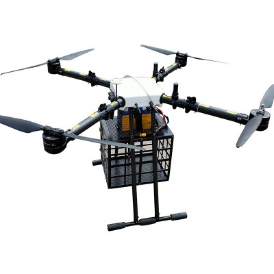 高顏值10公斤載重量可這點(diǎn)易操作遙控器控制飛行運(yùn)輸無(wú)人機(jī)