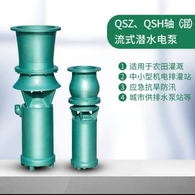 抽河水泵 潛水泵三相電 380V 農(nóng)田灌溉水泵 軸流泵 混流泵龍事達(dá)