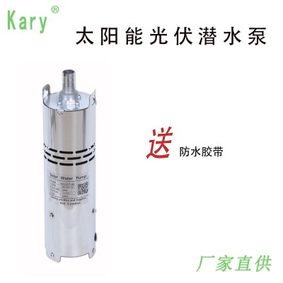 大流量直流螺桿泵 太陽(yáng)能光伏深井泵內(nèi)置控制器 微型噴泉水泵