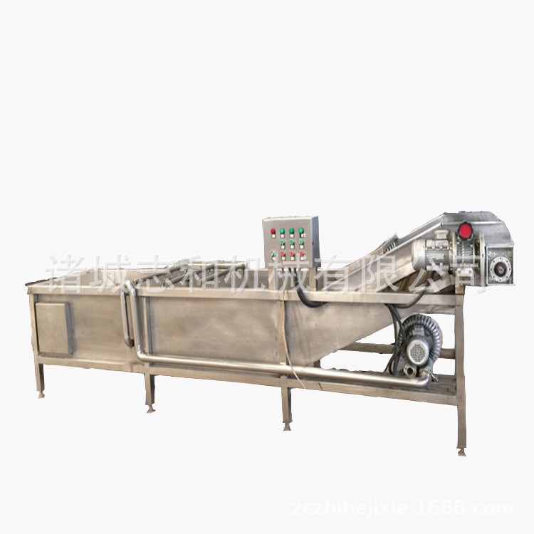 中草藥菊花氣泡清洗機 蔬菜翻浪清洗設(shè)備 中藥材丹參清洗設(shè)備