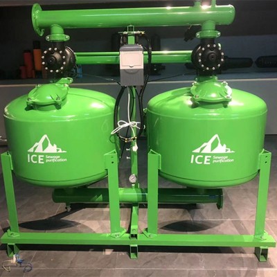 農(nóng)業(yè)節(jié)水灌溉園林霧化溫室微噴全自動(dòng)反沖洗石英砂介質(zhì)砂石過濾器