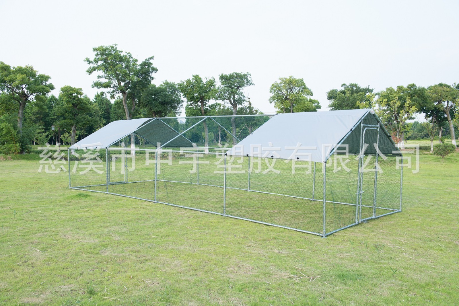 戶外大型鍍鋅管寵物雞籠狗籠兔籠易組裝 牢固 遮陽(yáng)防雨 寵物籠子