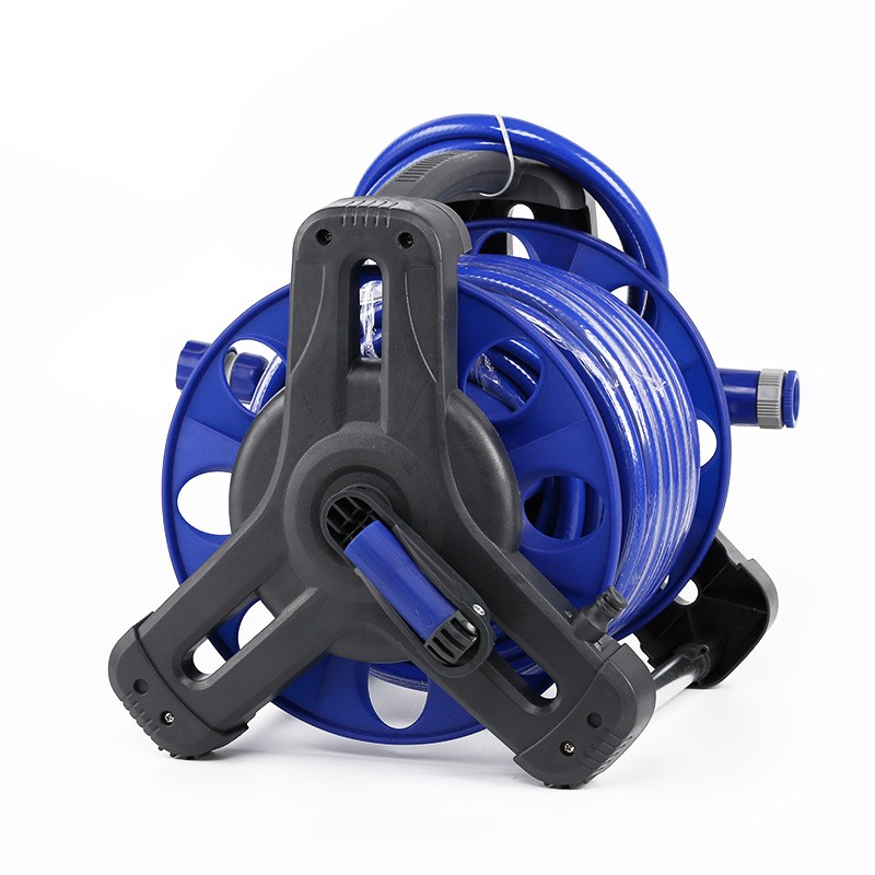 種花收納車(chē)架可手提園林刷車(chē)神器卷管器成套家用水管收納架壁掛式