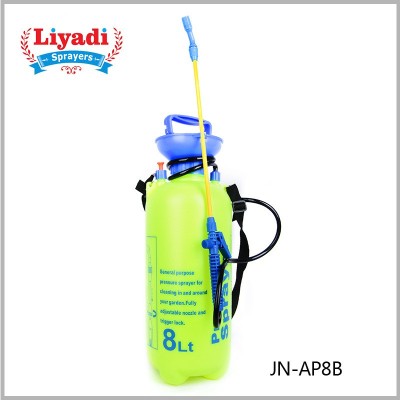園藝氣壓式農(nóng)用手動噴霧器打藥機噴水高壓洗車澆花噴壺8L10L