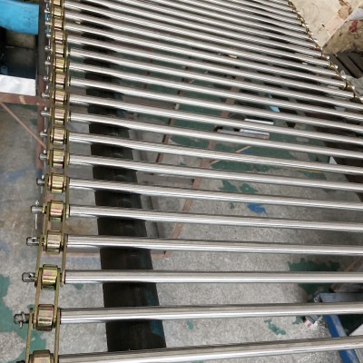 東莞供應(yīng)不銹鋼鏈條式輸送帶 金屬鏈桿式輸送帶流水線鏈片膠輪