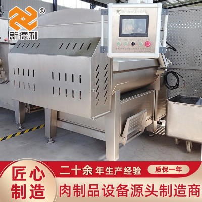 食品機(jī)械餃子餡拌餡機(jī)全自動棗泥餡料拌餡機(jī)設(shè)備不銹鋼真空拌餡機(jī)