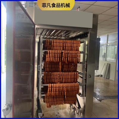 火山石烤腸設(shè)備 全自動(dòng)多功能地道腸生產(chǎn)加工制作設(shè)備 地道腸設(shè)備