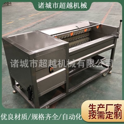 毛刷高壓清洗設(shè)備土豆清洗去皮機(jī) 毛輥清洗去皮機(jī) 果蔬類(lèi)清洗機(jī)