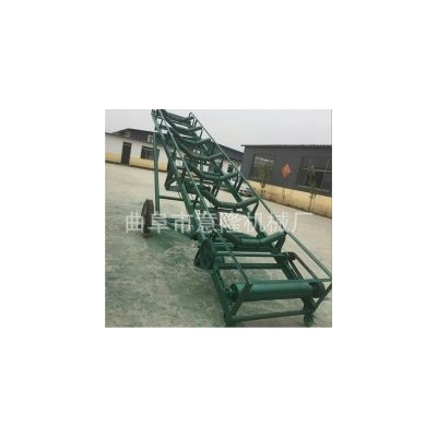 移動式皮帶輸送機(jī)調(diào)速式 人字形橡膠10米皮帶輸送機(jī)布置靈活 質(zhì)保