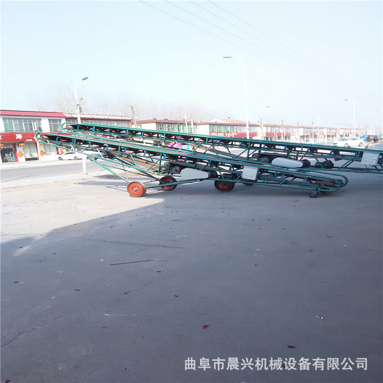 活動(dòng)簡易折疊帶式輸送機(jī) 廠家直銷 移動(dòng)輕便升降裝車碼垛輸送機(jī)